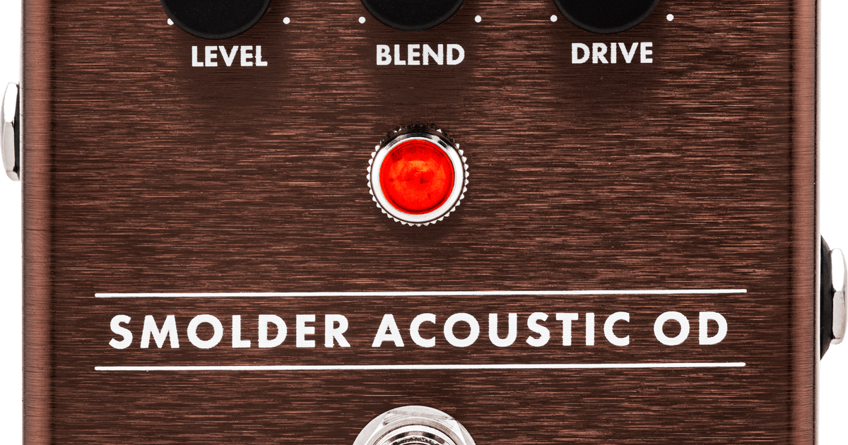 Smolder® Acoustic Overdrive – Fender