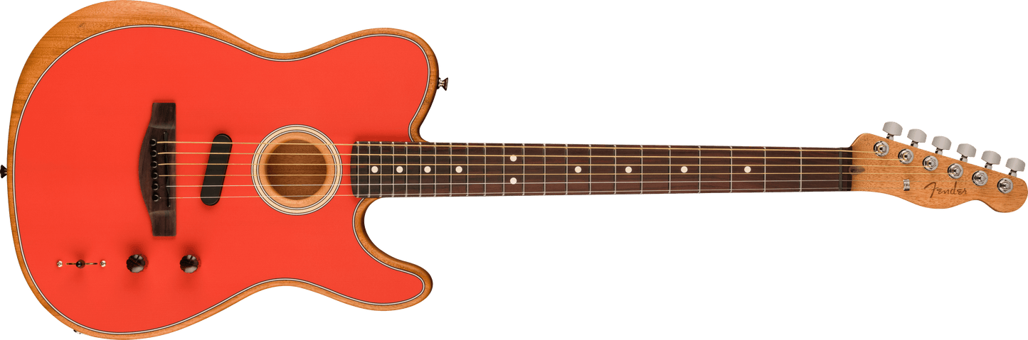 Limited Edition Acoustasonic® Player Telecaster®, Fiesta Red