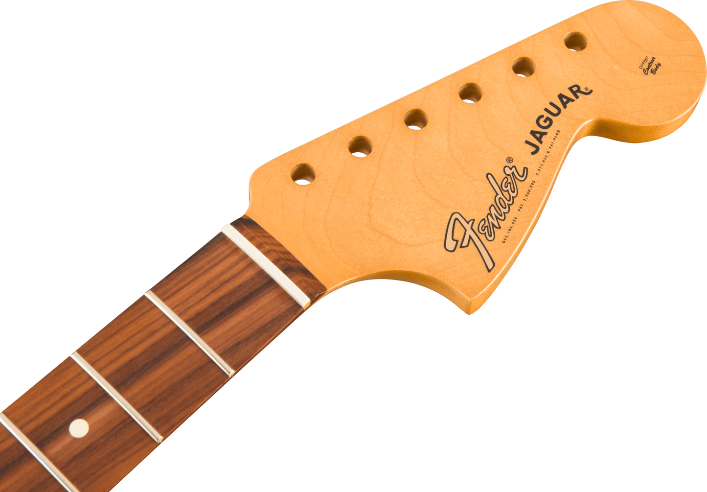 Classic Player Jaguar Neck, 22 Med Jumbo Frets, Pau Ferro, C shape