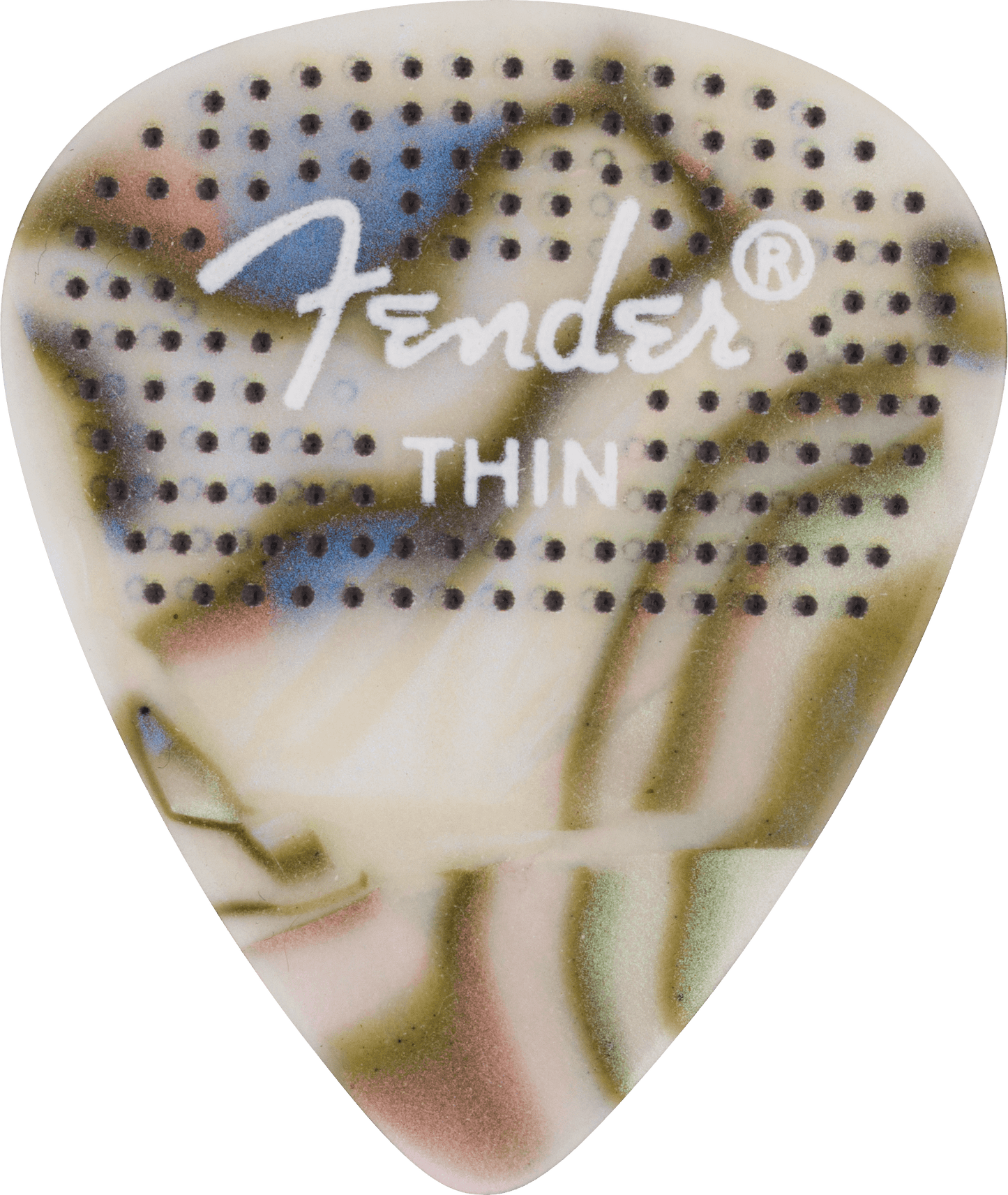Dotted Celluloid Picks, 351 Shape - 12 Pack