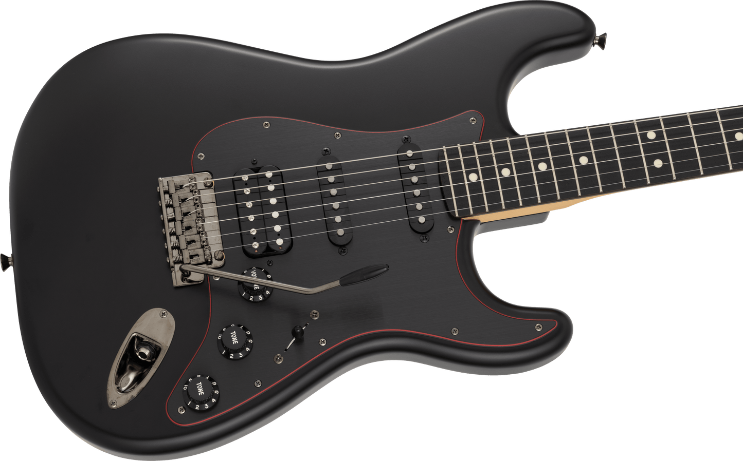 Made in Japan Limited Hybrid II Stratocaster® HSS, Noir – Fender