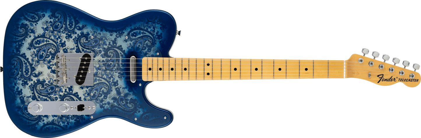 Made in Japan Limited Telecaster® Indigo Paisley – Fender