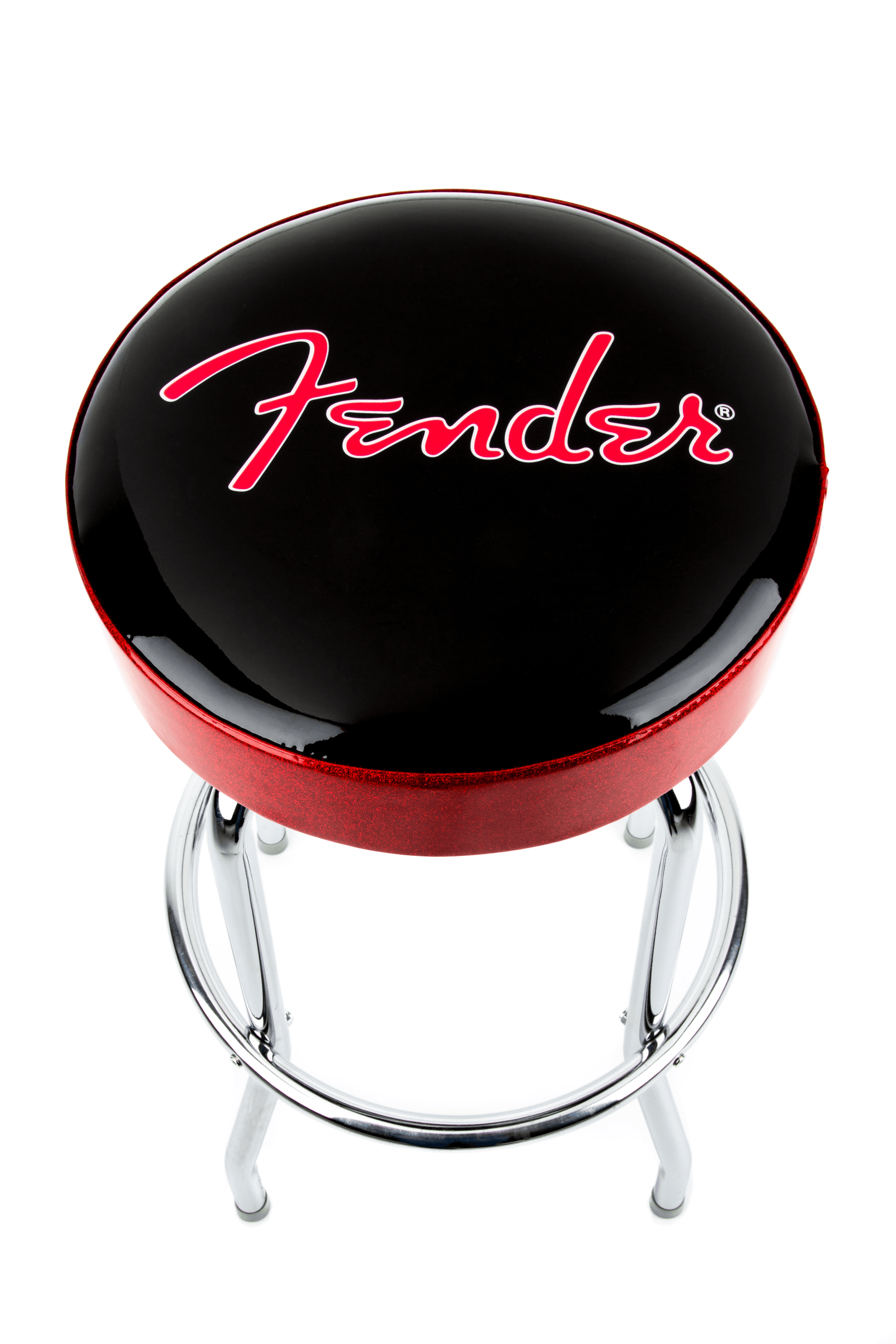 FENDER RED SPARKLE LOGO BAR STOOL 美品 9192022003_fen_mch_frt_1_nr.